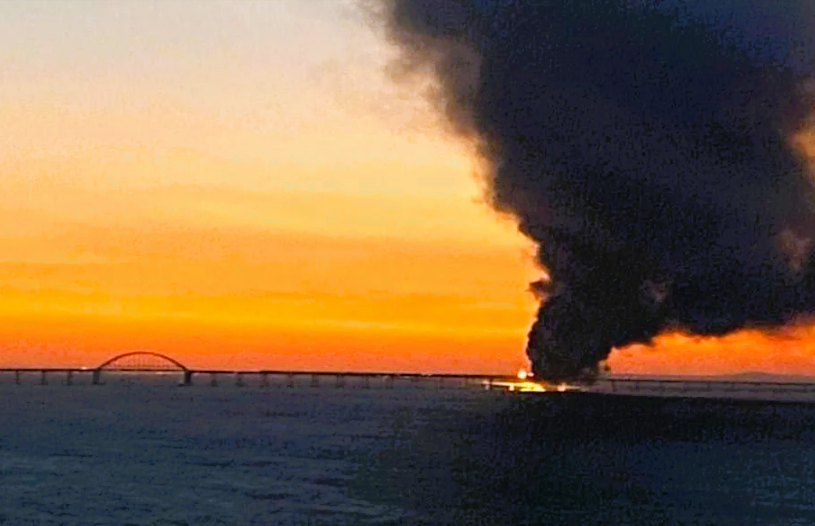 Ukrainische Militärgeheimdienst droht Putin - Wir werden die Krim-Brücke zerstören!