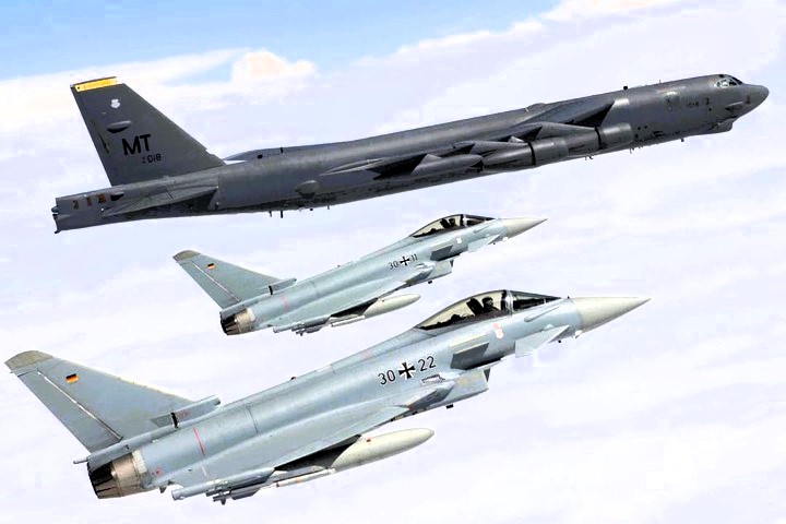 NATO ruft Deutsche Eurofighter zu Hilfe - Alarmstart! Heftige Luftangriffe auf die Ukraine