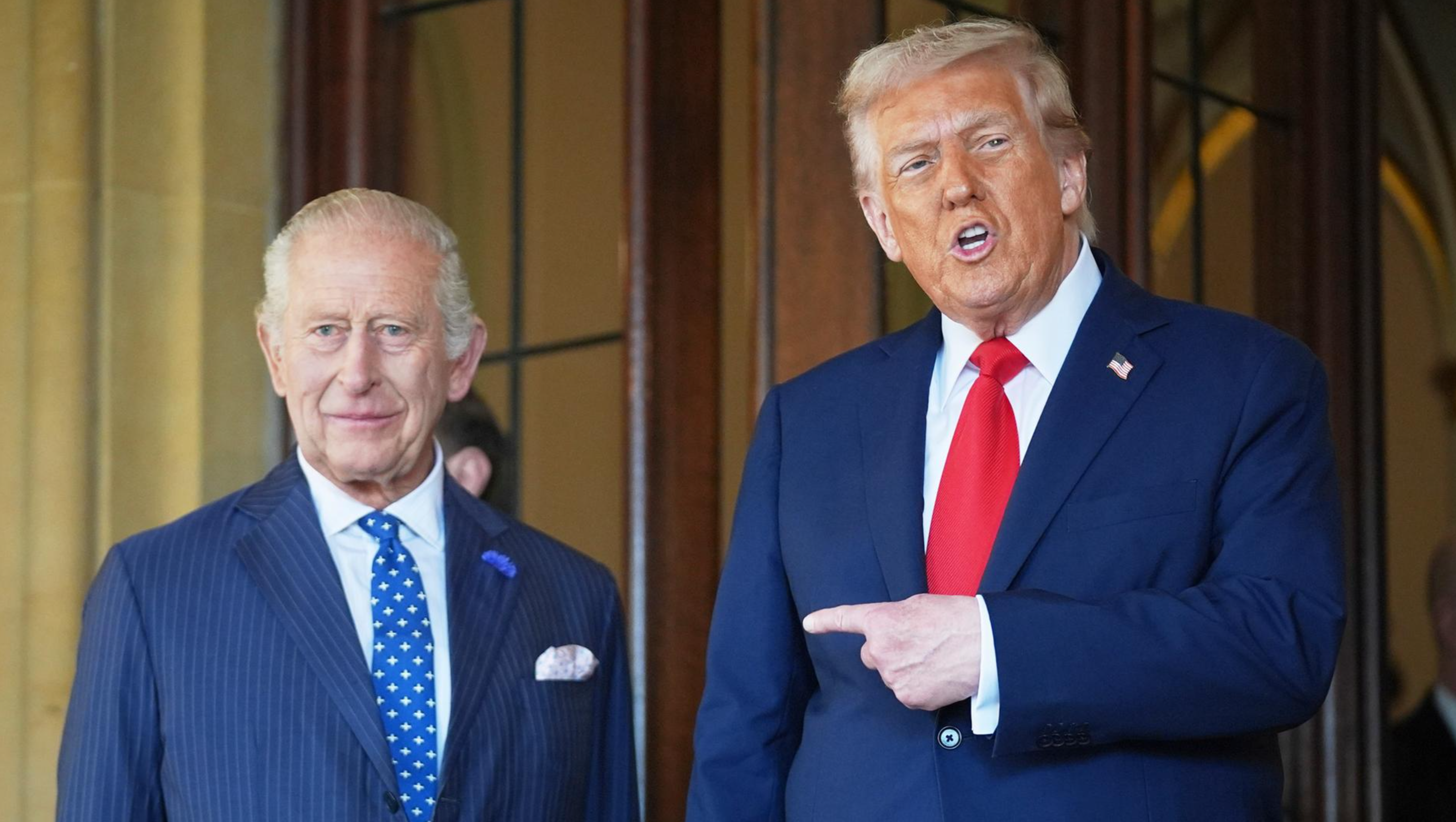 Trump Claims Distant Kinship with King Charles — Now He’s Eyeing Buckingham Palace!