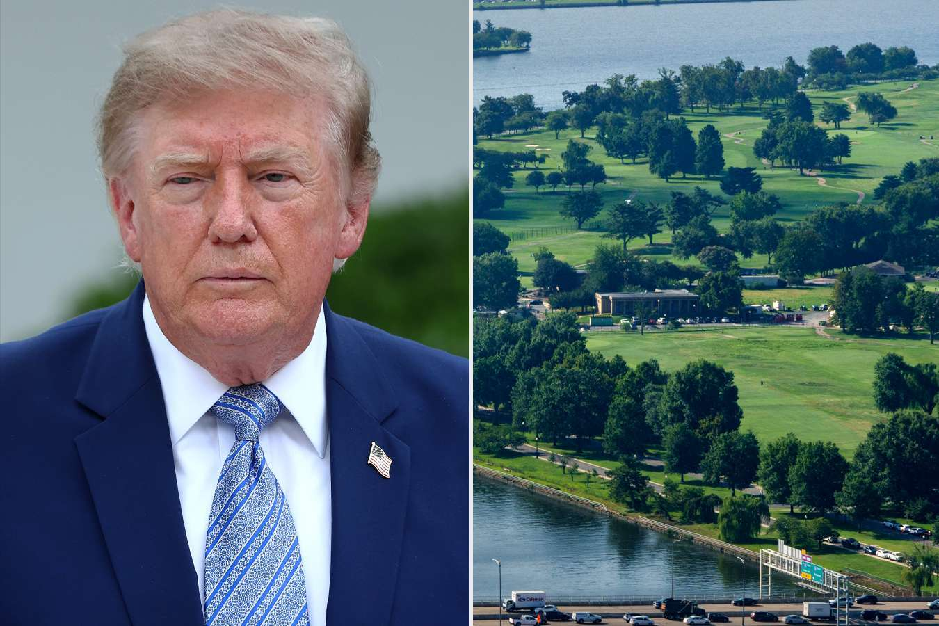 Trump Team Accused After Dozens of Trees Vanish at D.C. Golf Course