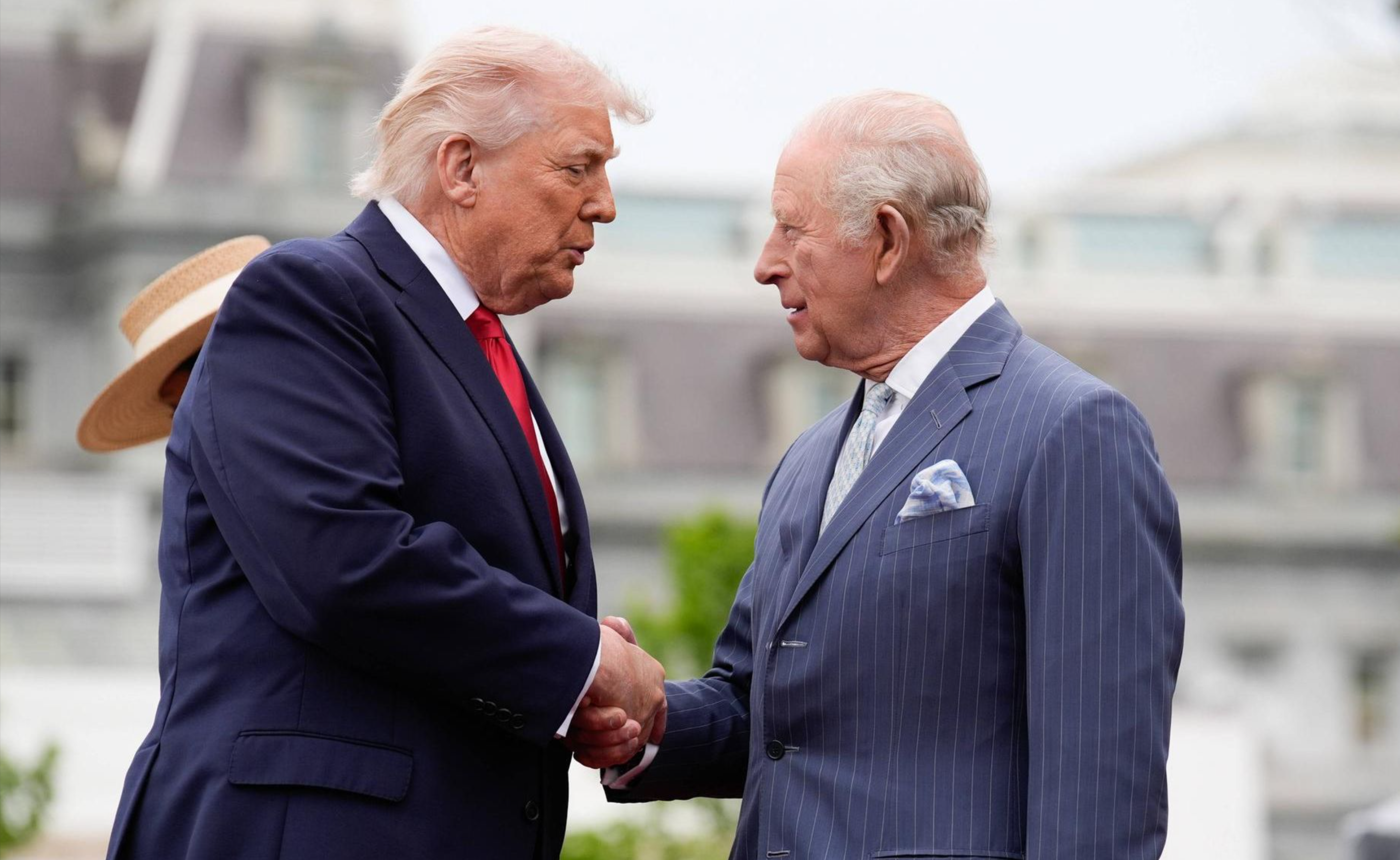 Trump Claims Distant Ties to King Charles — Now Eyeing Buckingham Palace!